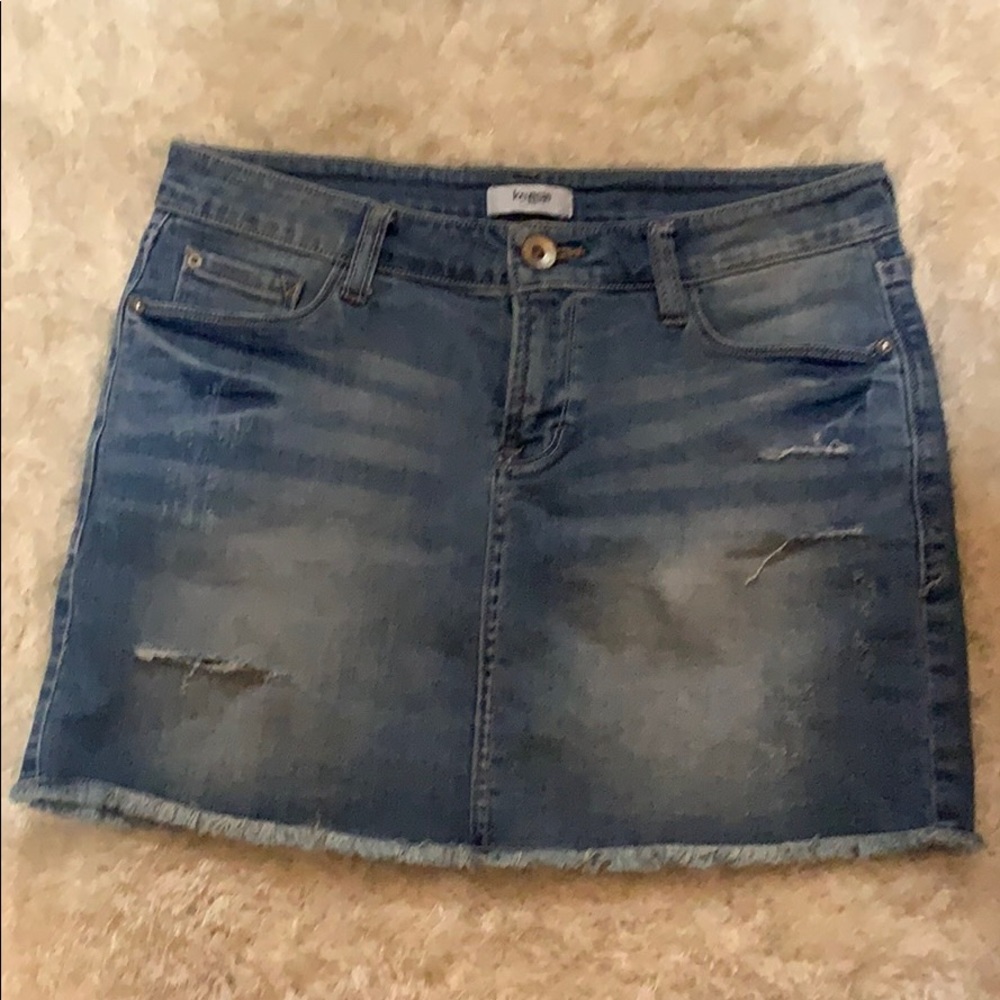 Jean skirt